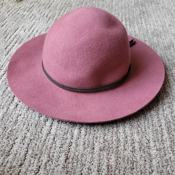 Women's Dusty Mauve Felt Hat - Picture 8 of 14